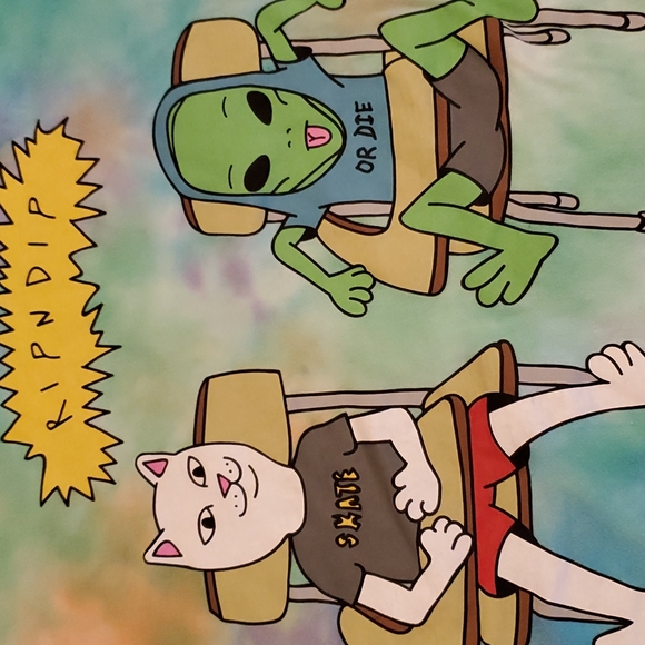 Nerm and Alien Ripndip Tee - Picture 1 of 3